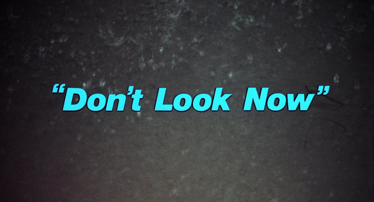HauntedMovies's tweet photo. Don't Look Now (1973) dir. Nicolas Roeg https://t.co/y6Lu3c4X7w