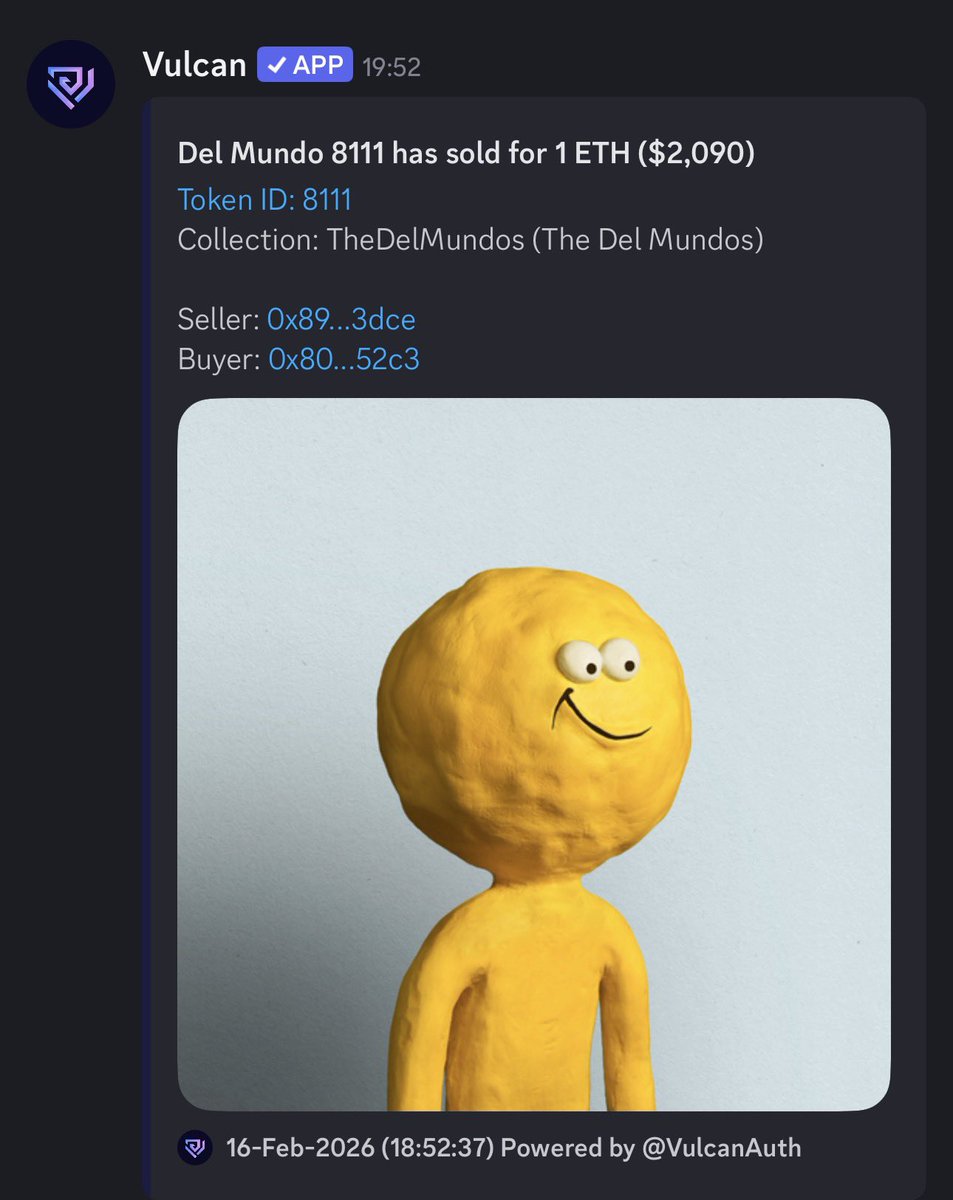 Del Mundos first 1eth sale!!!