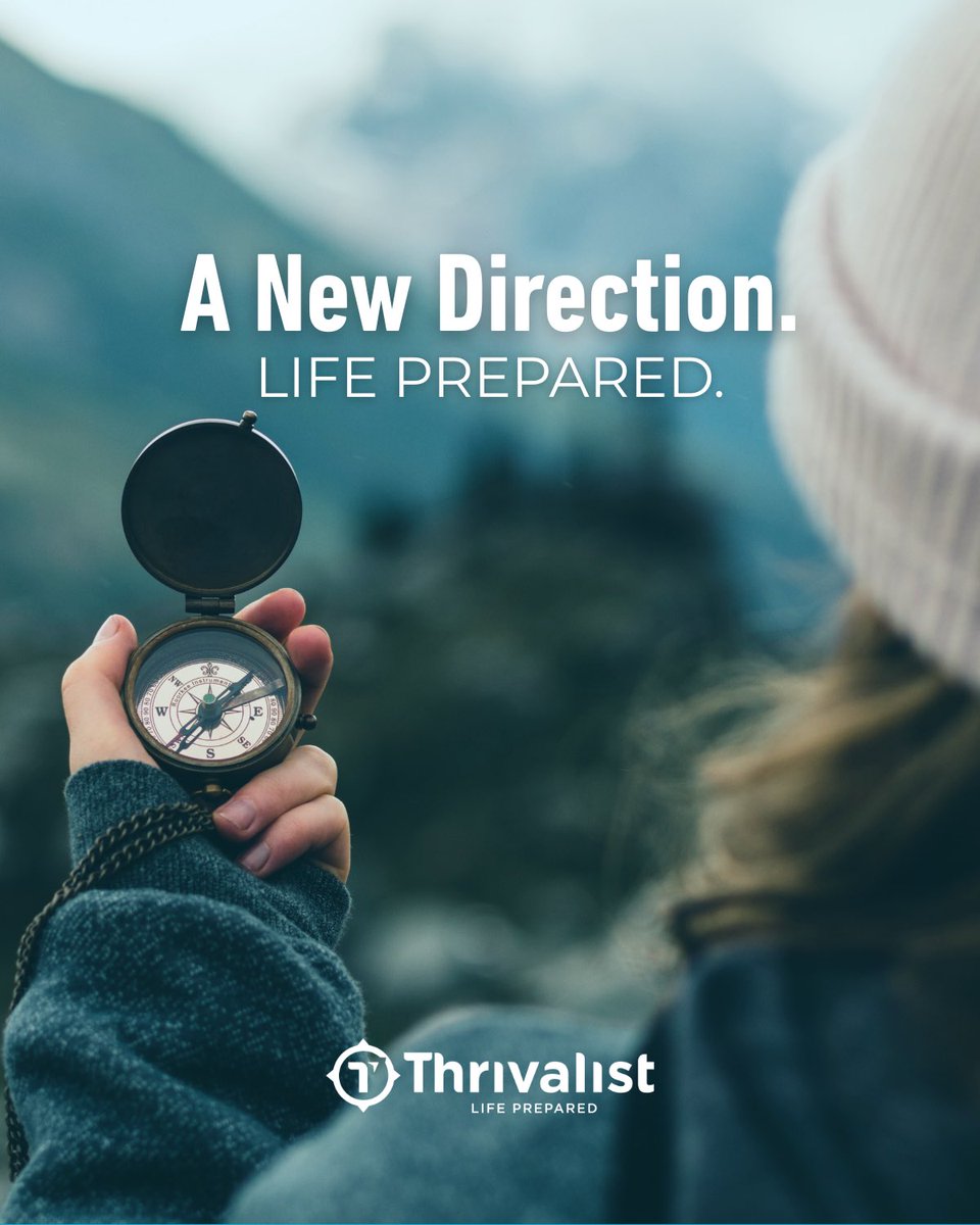 Thrivalists's tweet photo. New symbol.
Stronger focus.
Clearer direction.

Life Prepared.

#Thrivalist #LifePrepared #Preparedness #EmergencyPreparedness #LeadWithCharacter #ExceptionalPreparedness https://t.co/xRtspiiSUv