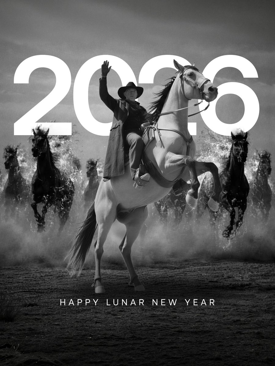 The Year of the Fire Horse is here. Happy Lunar New Year🧧
