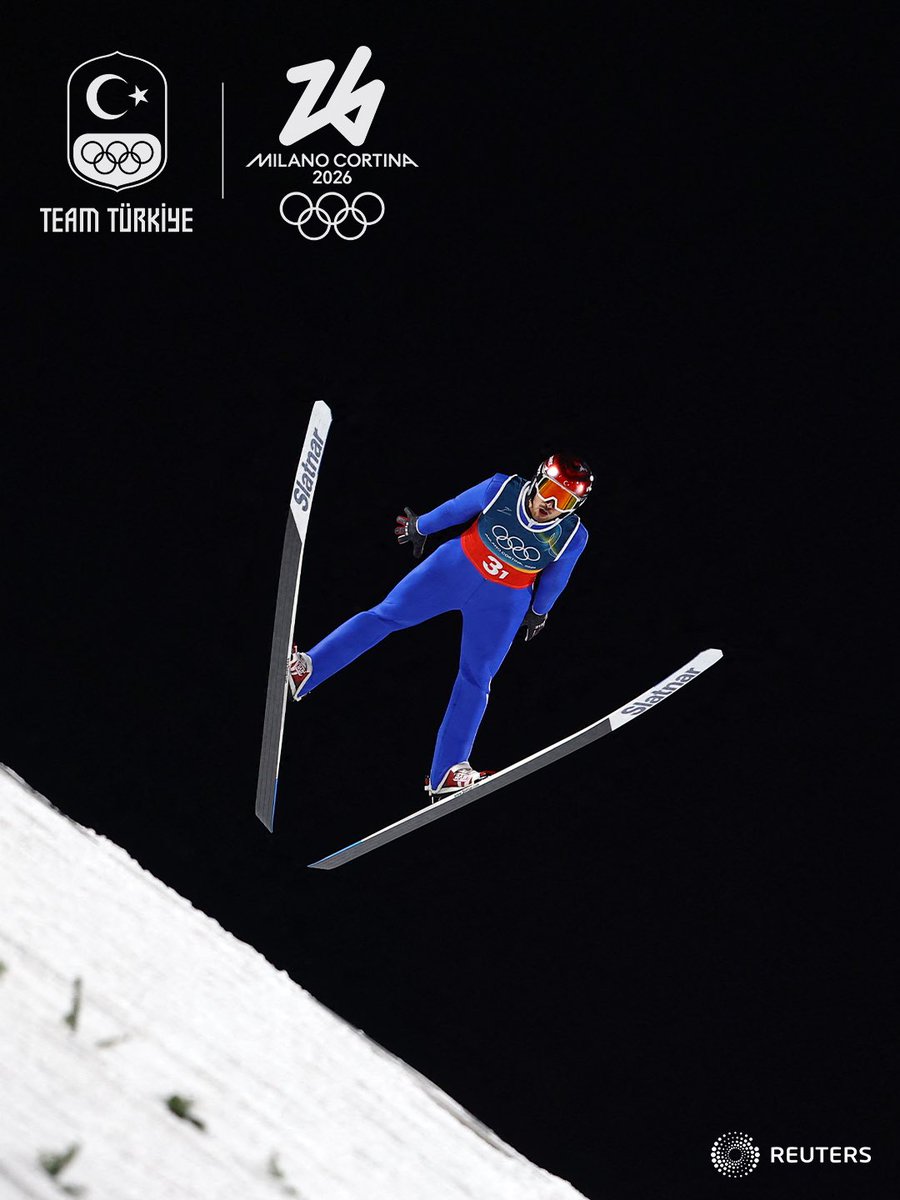 TMOK_Olimpiyat's tweet photo. Kayakla atlama erkekler süper takım 1. turunda milli sporcularımız Fatih Arda İpcioğlu 123 metre atlayarak 103 puan, Muhammed Ali Bedir ise 114 metre atlayarak 99.7 puan elde etti. 

Toplamda 202.7 puan toplayan sporcularımız yarışmayı 15. sırada tamamladı.

Bu sonuçla Team Türkiye, Milano Cortina 2026 Olimpiyat Oyunlarında kayakla atlama yarışmalarını da tamamladı.

@kayakfed 

#Olympics #MilanoCortina2026 #TeamTürkiye