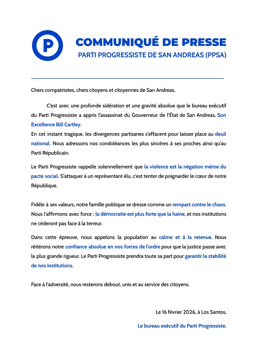 ProgressiveP_SA's tweet photo. COMMUNIQUÉ DE PRESSE https://t.co/qIVbpQzzG9