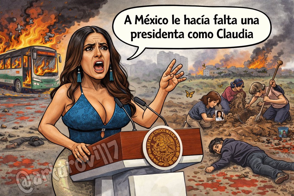 Así la doble moral de Salma Hayek