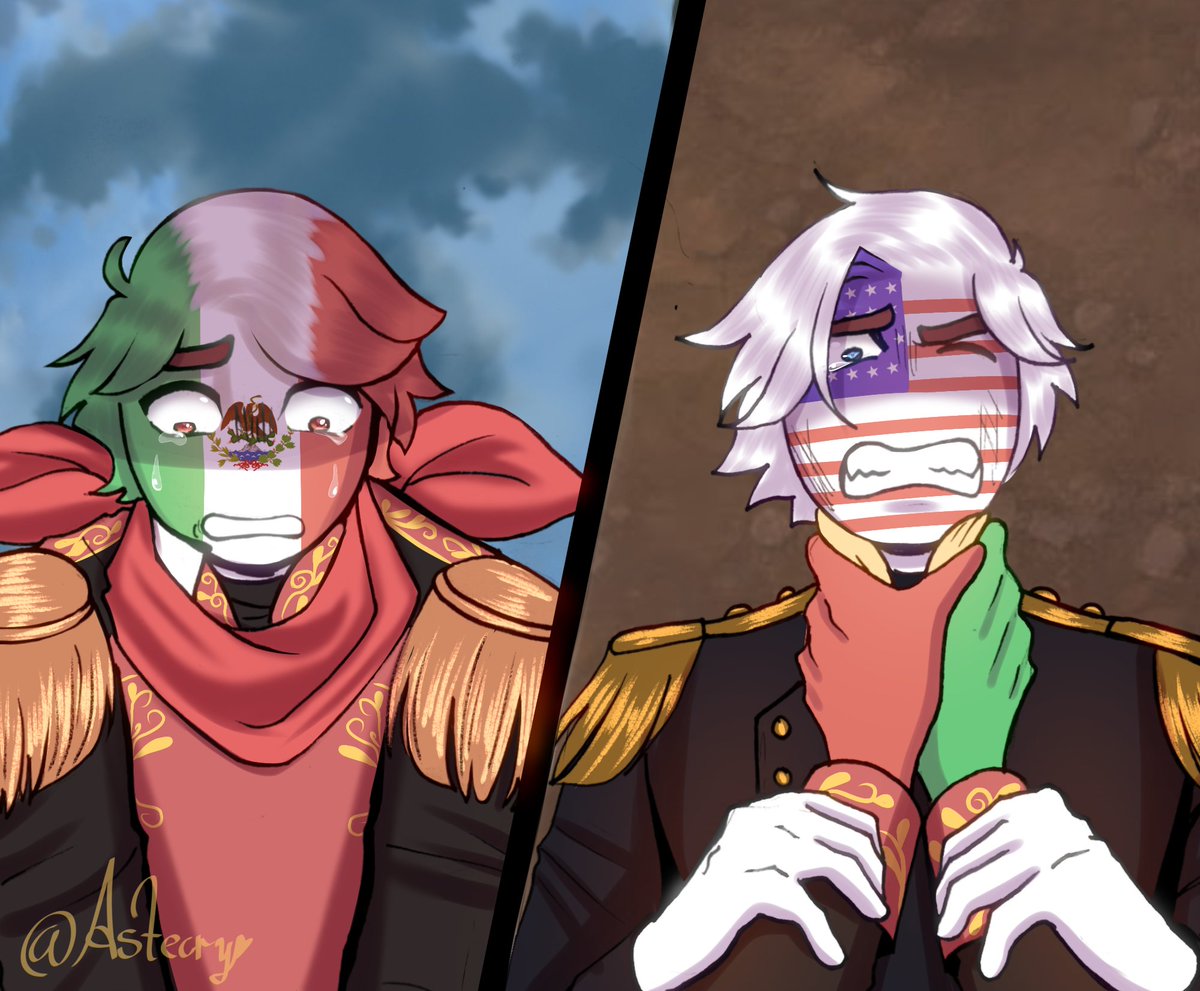 🇲🇽🇺🇲

#CountryHumans #countryhumansusa #countryhumansmexico