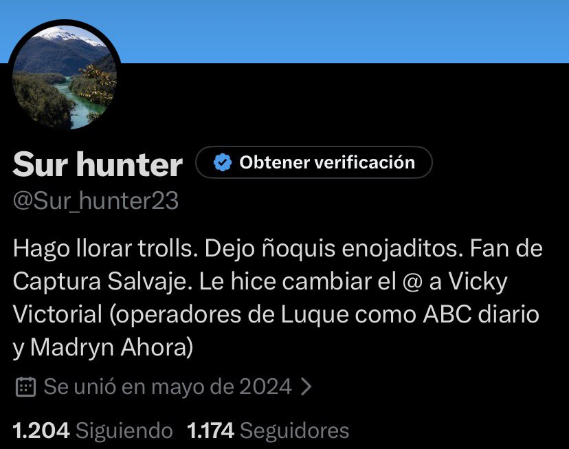 Sur hunter tweet media