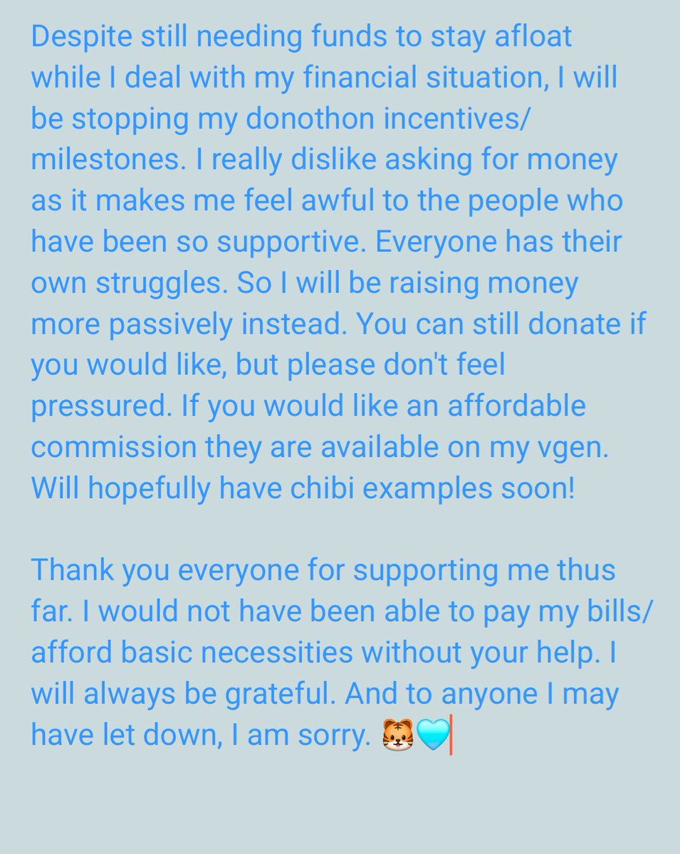 A small message. Thank you, everyone. I will keep on keeping on.