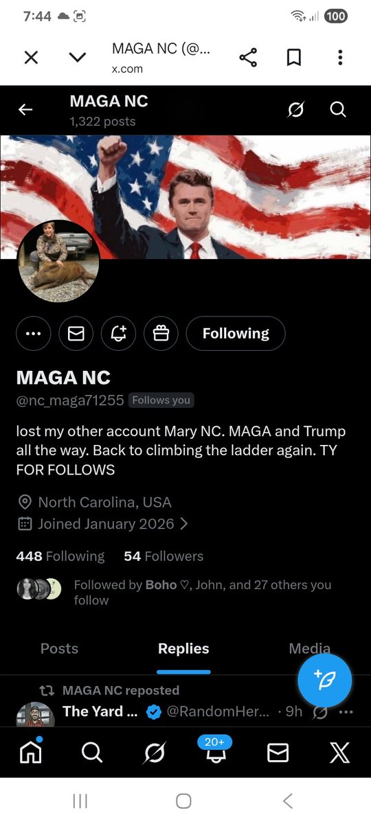 Are we able to find some new connections forcthese accounts who engage and are looking for more connections 
<a href="/MrsKnight521/">Paige Nicole Knight 🇺🇸</a> 
<a href="/nc_maga71255/">MAGA NC</a> 
F&amp;R
💪🫶💯🇺🇸
