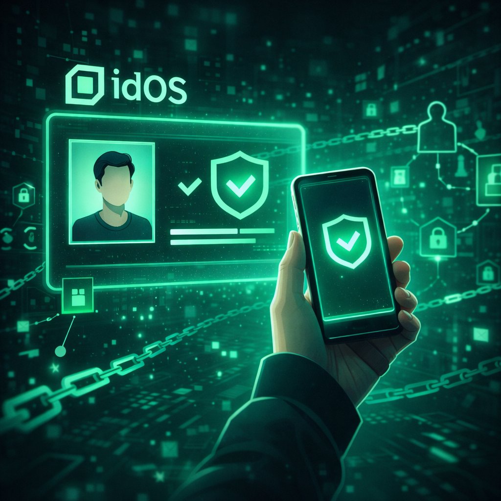 Today I actually tried using <a href="/idOS_network/">idOS</a>  the way it’s meant to be used
not just reading threads or docs but going through the identity flow myself
what surprised me wasn’t just how smooth it felt
it was the feeling of finally owning my onchain identity without giving