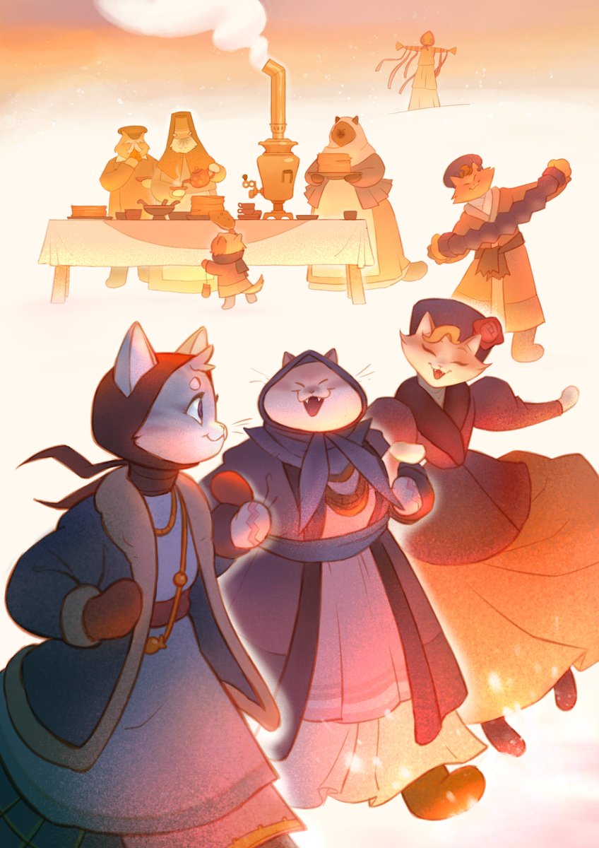 Happy Maslenitsa week!
#illustration