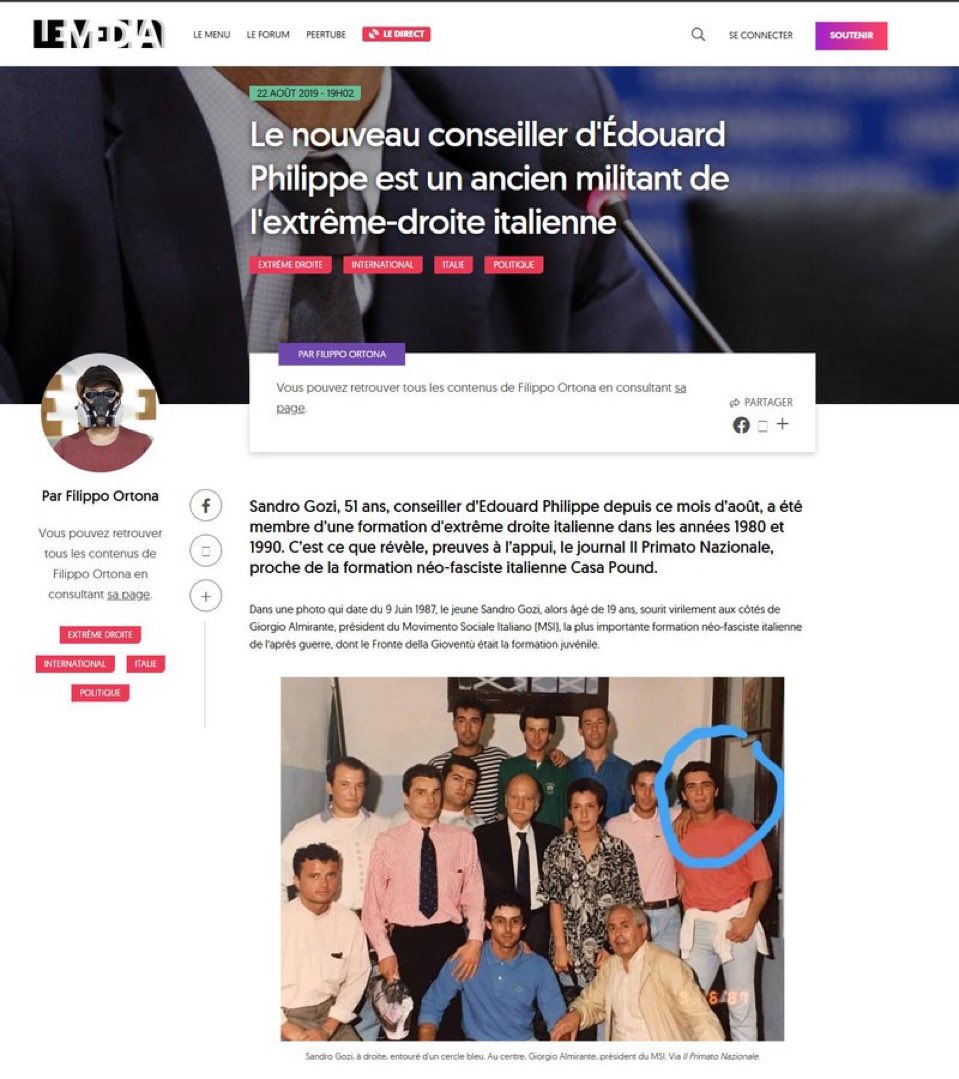 slev71's tweet image. Le néo nazi qui disait du mal de Sarah Knafo !
Faisons lui de la pub !