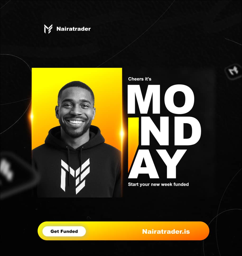 🚨 GIVEAWAY: Season 4
🎁 5 × ₦400,000 Challenge Accounts

How to Enter

✅ Show proof that you lost up to 5 NairaTrader accounts without payout

✅ Send your proof screenshot together with your NairaTrader User ID
(You can find your User ID at nairatrader.is/dashboard)

🏆