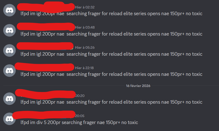 Et après y'a des gens qui osent dire qu'ils ne spamment jamais 🤣🤣🤣. Soyez réaliste quand vous dîtes ça MDR