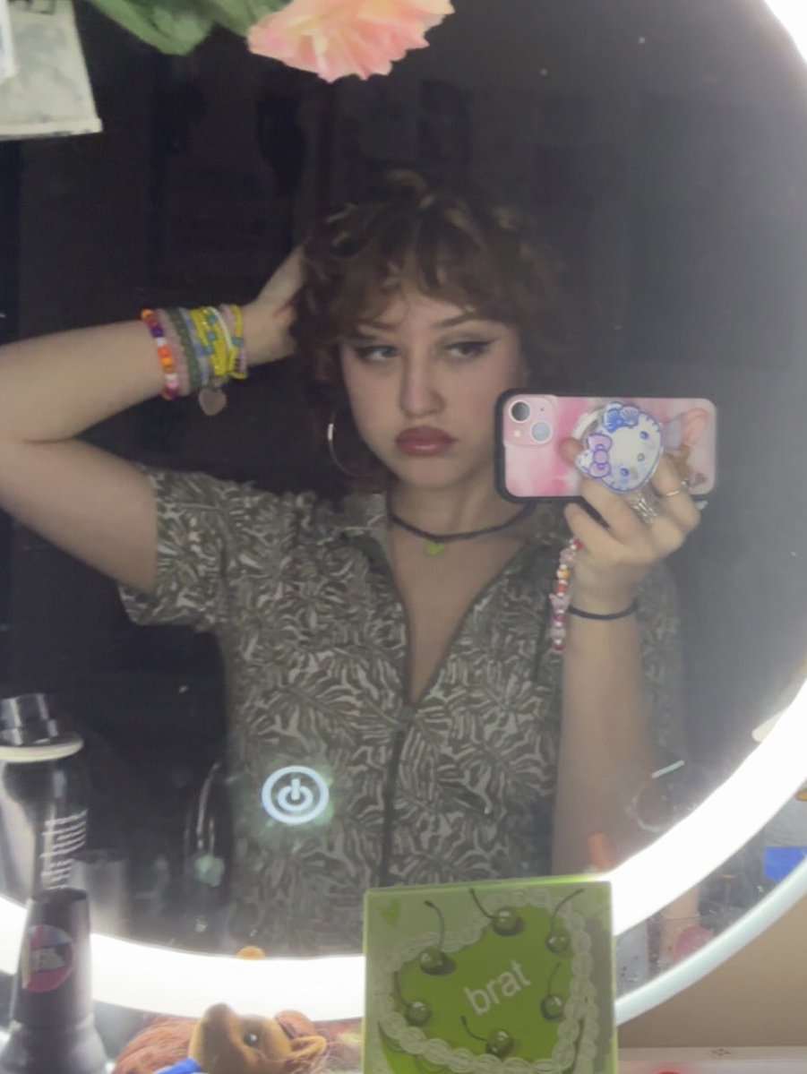 taking a break from my brat phone case feels illegal