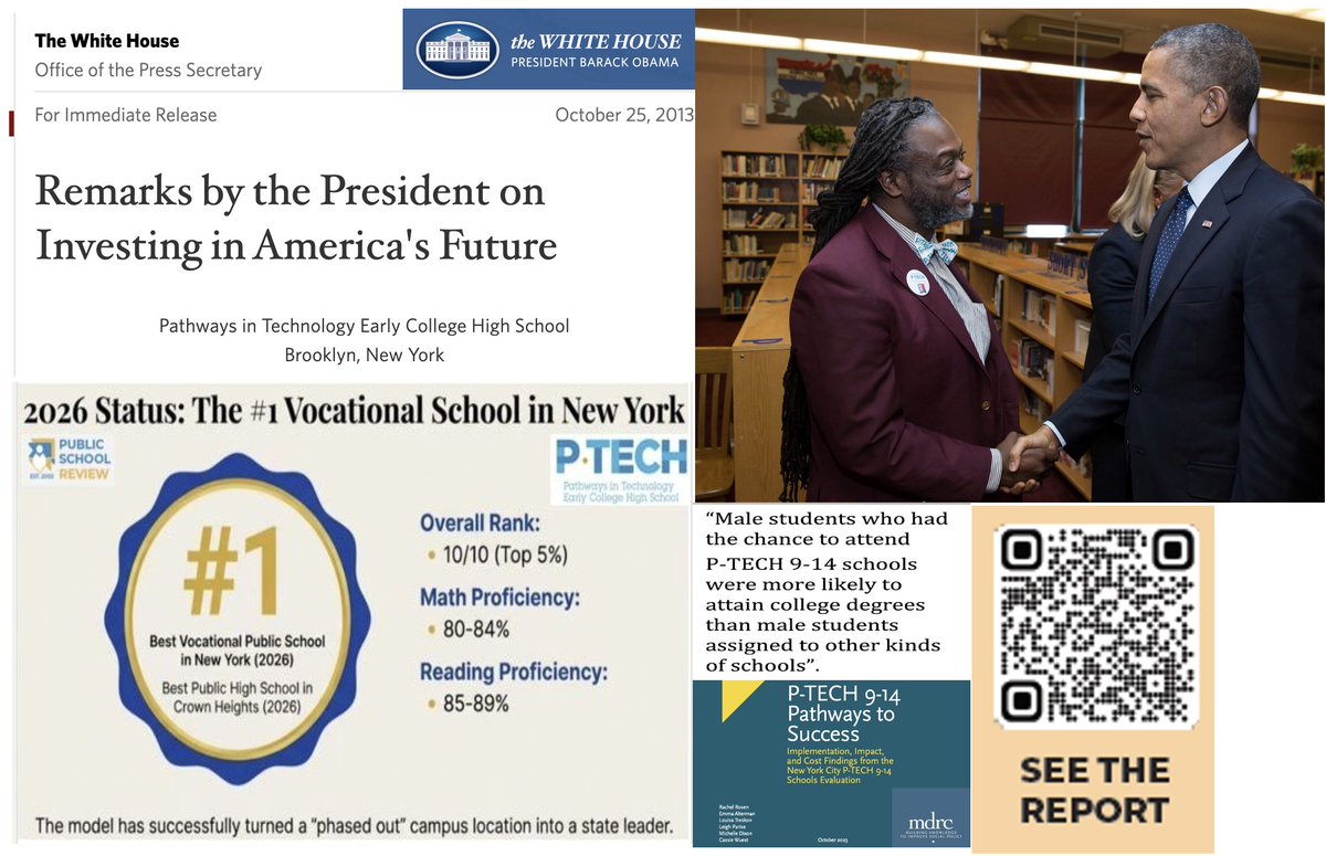 rashidfdavis's tweet image. #PresidentsDay #HappyValentinesDay #ValentinesDay2026 #ptech #weareptech @rashidfdavis @PathwaysInTech #ptech #weareptech
Remarks by the President on Investing in America's Future
obamawhitehouse.archives.gov/the-press-offi…