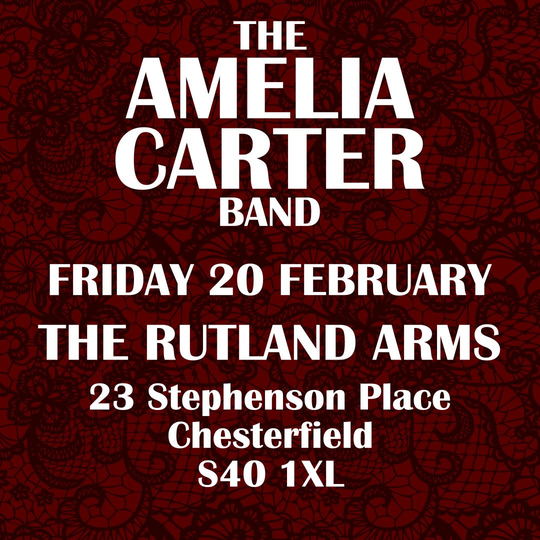 We're on our way to Chesterfield this weekend as we make our debut appearance at The Rutland Arms this Friday. We can't wait! See you there! 😎
#livemusic #liveband #livemusicvenue #keepmusiclive #supportlivemusic #chesterfield #chesterfieldlivemusic