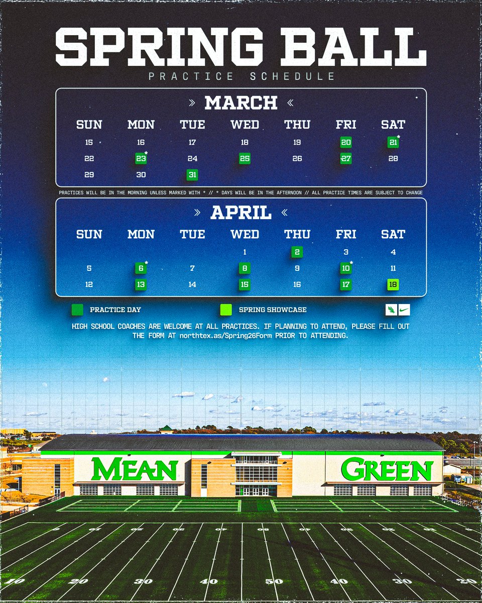 UNT Football tweet media