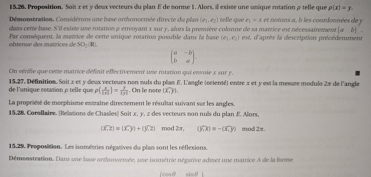 Fin de bac+2 on a enfin défini les angles