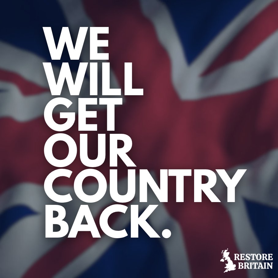 Another 10,000 patriots have joined Restore Britain in the last 24 hours.

restorebritain.org.uk/join_us