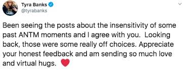 I just saw the documentary. Not only is she harmful and evil, but she's also very perverse for speaking out without paying back all the money she earned. They should sue her and make her return all the money she earned by making other women suffer.  #RealityCheck #ANTM #Netflix