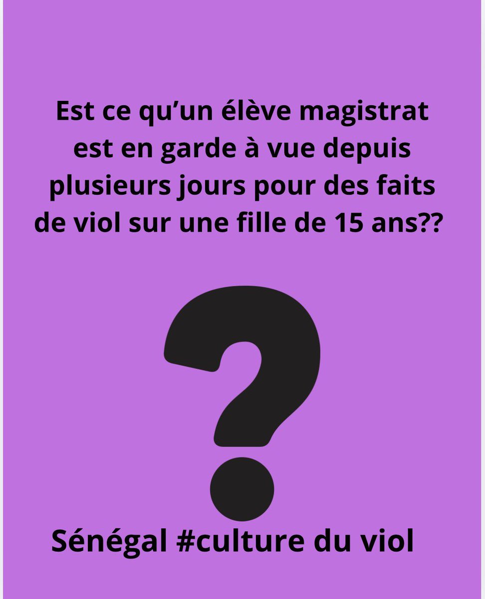 ‼️‼️‼️ 
Aucun article, aucun nom n’a fuité dans la presse, alors que l’affaire est sordide. 
Pourquoi les prédateurs sexuels d’une certaine catégorie sociale sont-ils protégés ?