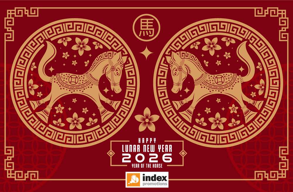 IndexPromotions's tweet photo. Happy Year of the Horse from Index Promotions! https://t.co/sqxCeP13RD