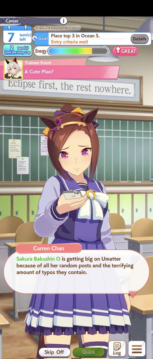 Bob Nightengale as an Umamusume: