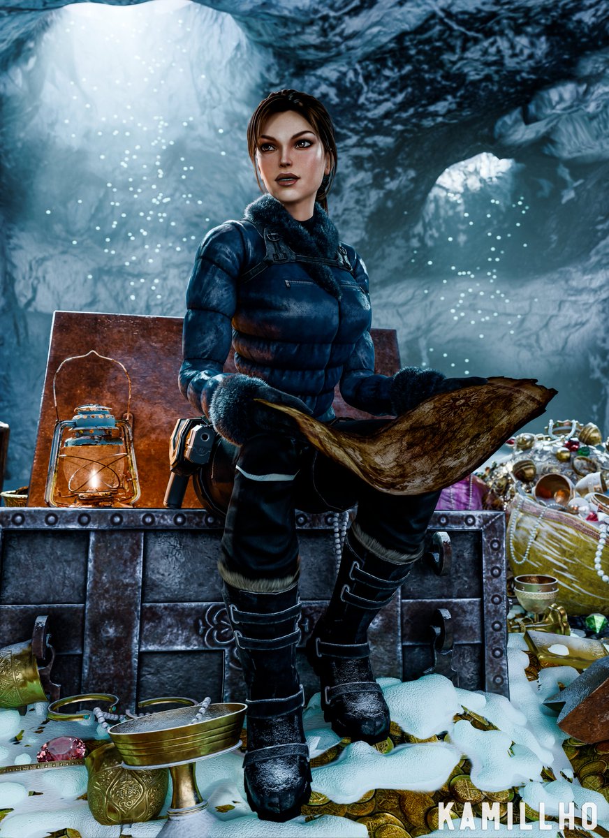 Not every adventure is meant to be hot, but Lara Croft- she always is!

#LaraCroft #TombRaider