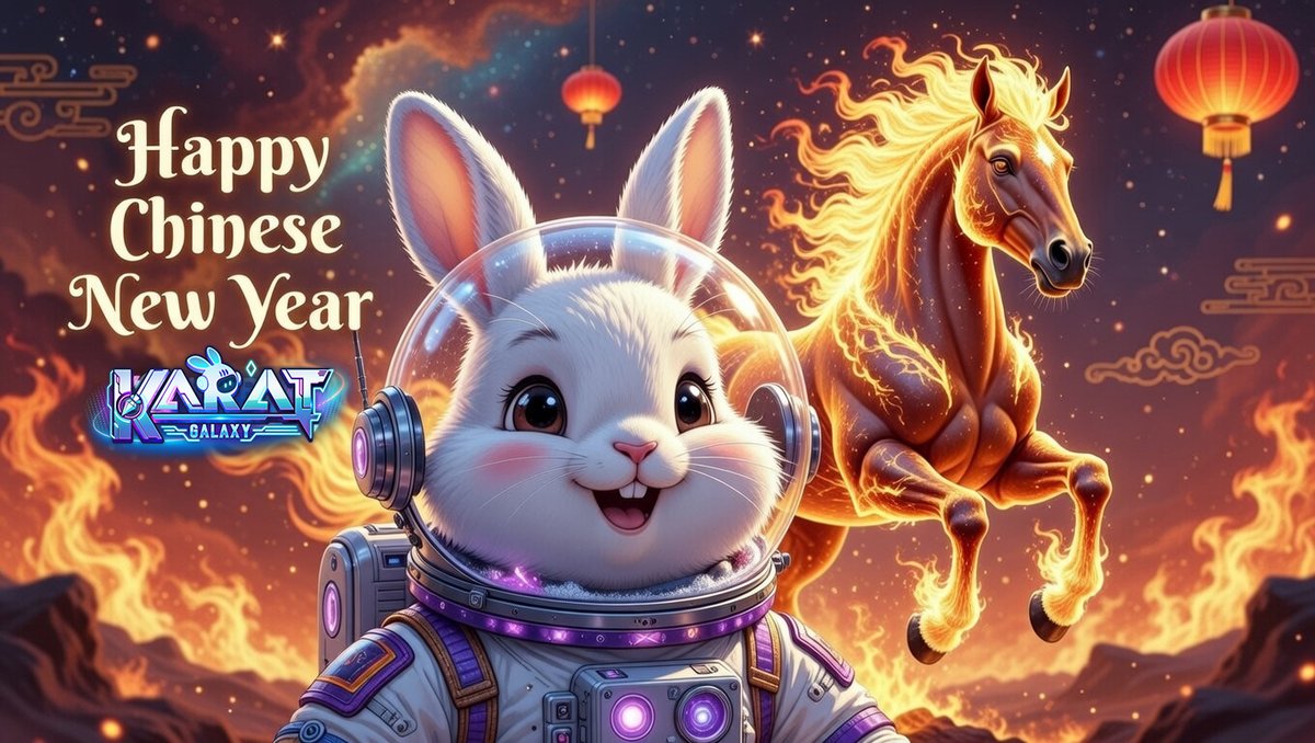 🧧 Happy Chinese New Year 2026🔥🐎

A year of speed, strength, and unstoppable momentum begins in Karat Galaxy!

From Feb 17 to March 3, join our Chinese New Year Event:

🎯 Collect seasonal assets
🎡 Spin for powerful rewards
🏆 Compete on the leaderboard
🎁 Win daily prizes