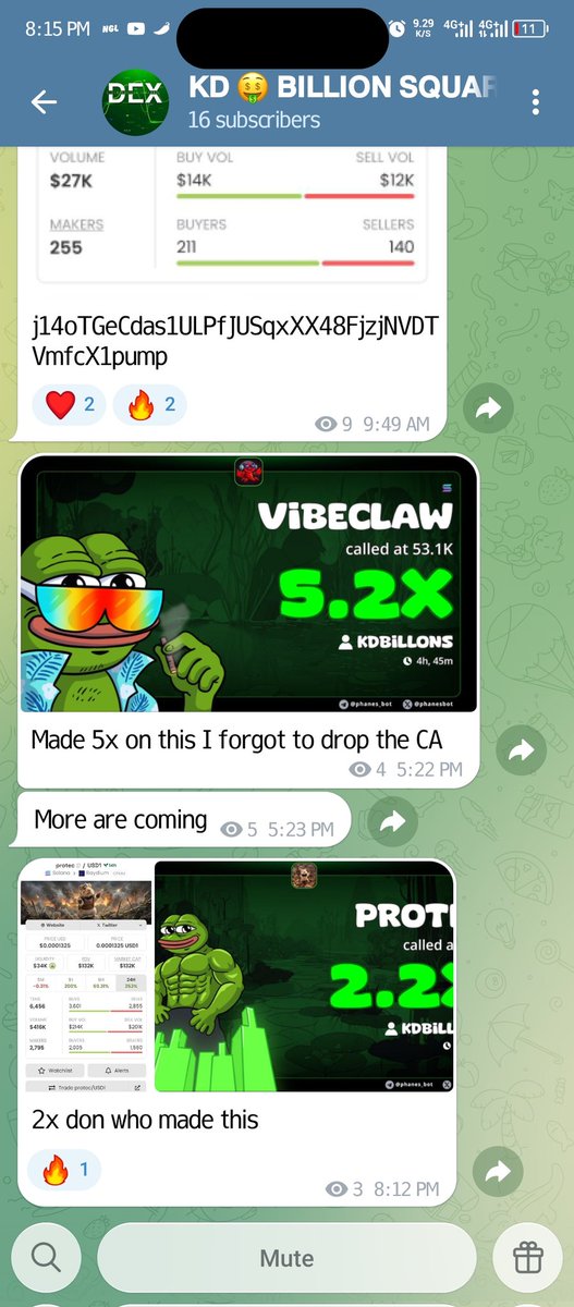 We are cooking big with my family 🔥 retweet let's go is for free join now before it  will become premium🚀👇 t.me/kdbillionsquard