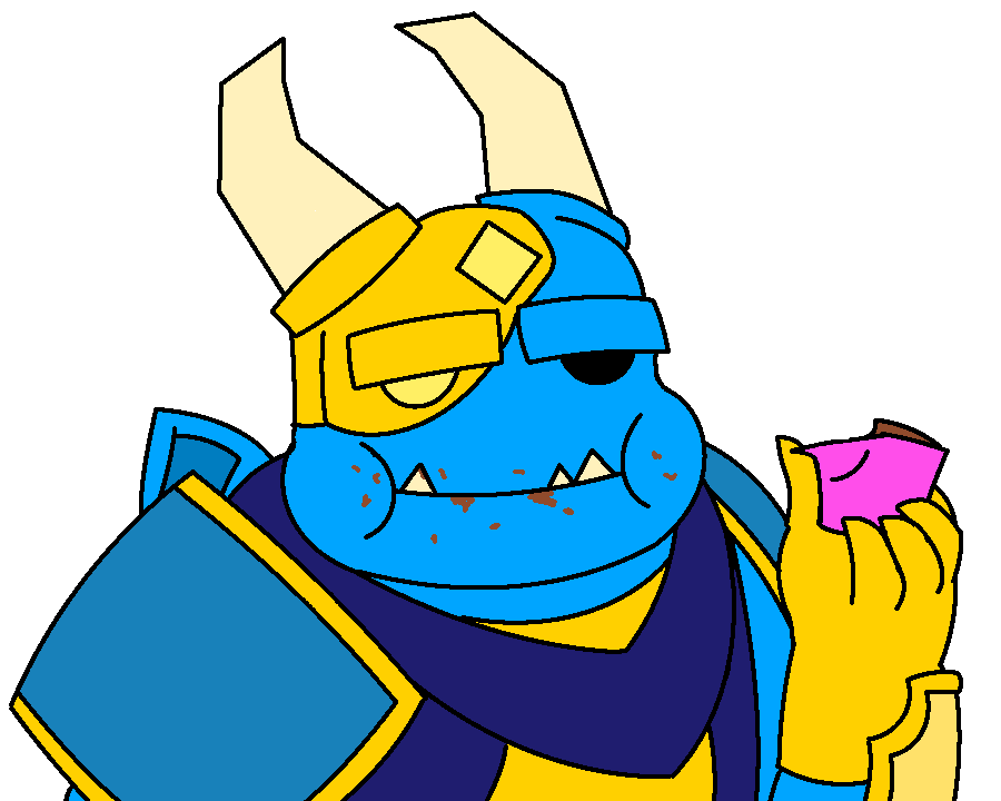 he still likes cupcakes 

#clashroyale #ClashRoyaleArt #clashroyalefanart #clashroyalemegaminion