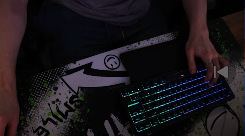 dream NEEDS to answer for this. absolutely unbelievable. dnf keyboard in 2026. fans will excuse this like they do everything else