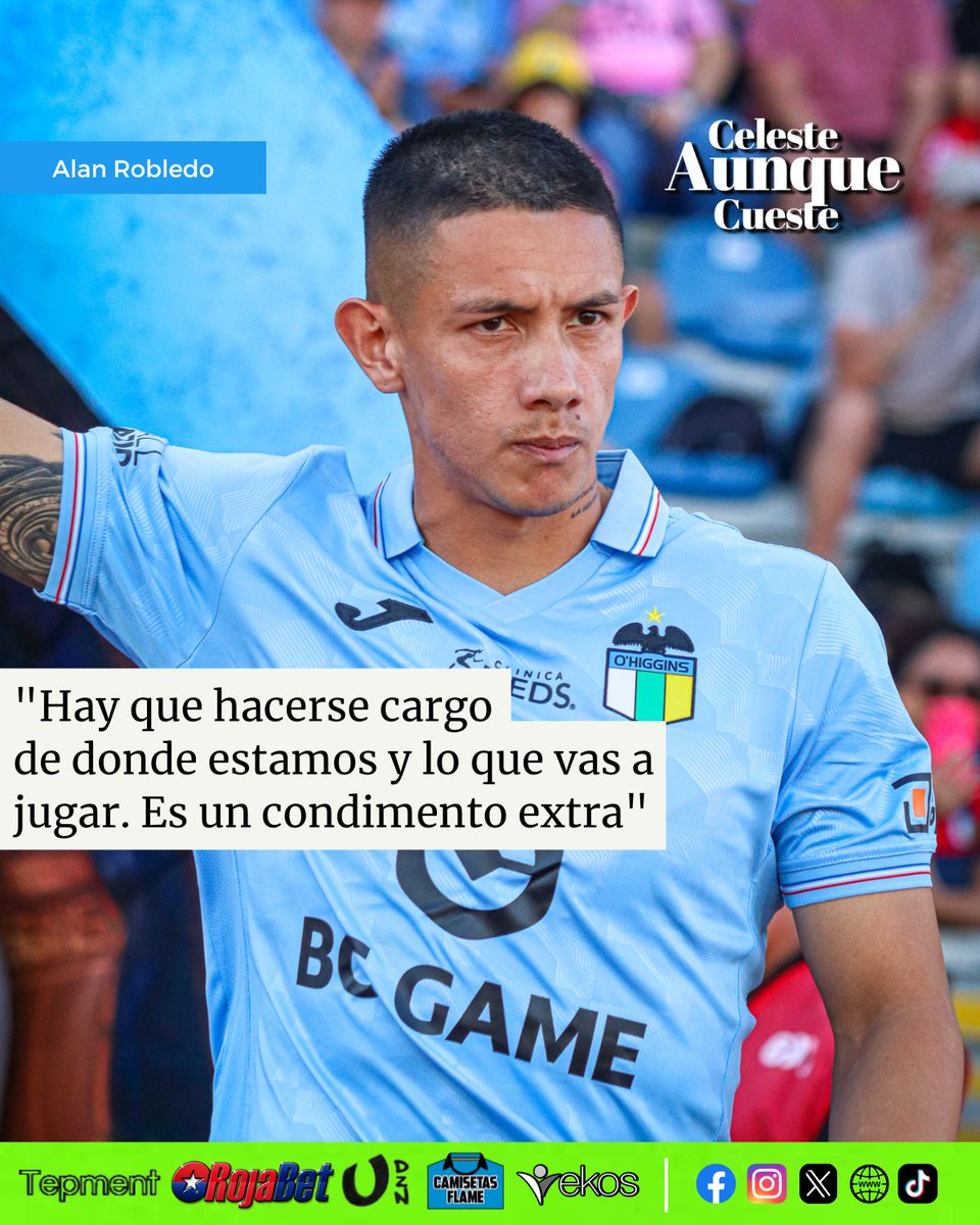 #Conferencia 🎙 El capitán Alan Robledo destacó que desde su llegada a #OHiggins el objetivo ha sido volver a competir internacionalmente, y que hoy el plantel asume este desafío como uno de los más importantes de los últimos años.

📸: Bárbara Cáceres - #CelesteAunqueCueste