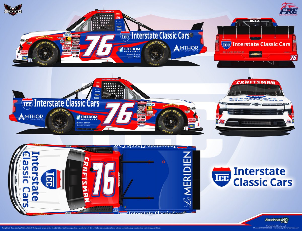 🇺🇸 This red, white, and blue #76 Silverado is going to look right at ...