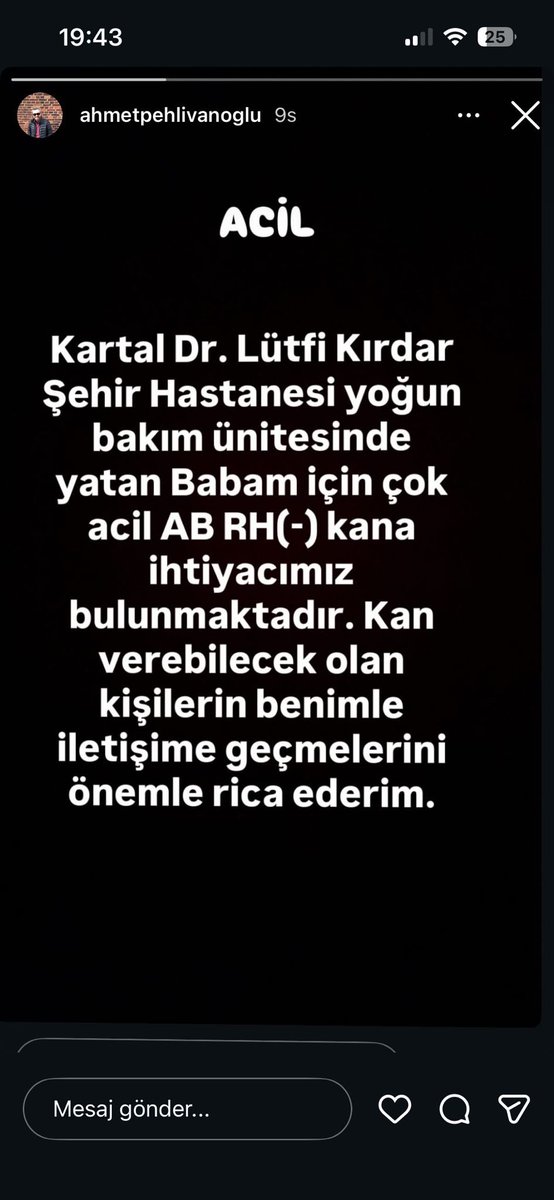 🩸 Bir arkadaşımızın babası için bulunması zor bir kan arayışımız var’’AB rh -‘’ ne kadar çok paylaşabilirseniz o kadar yardımcı olursunuz … iletişim <a href="/hexametafosfat/">Faruk Karapınar</a> <a href="/bgmcrt/">Bgm🌈</a>