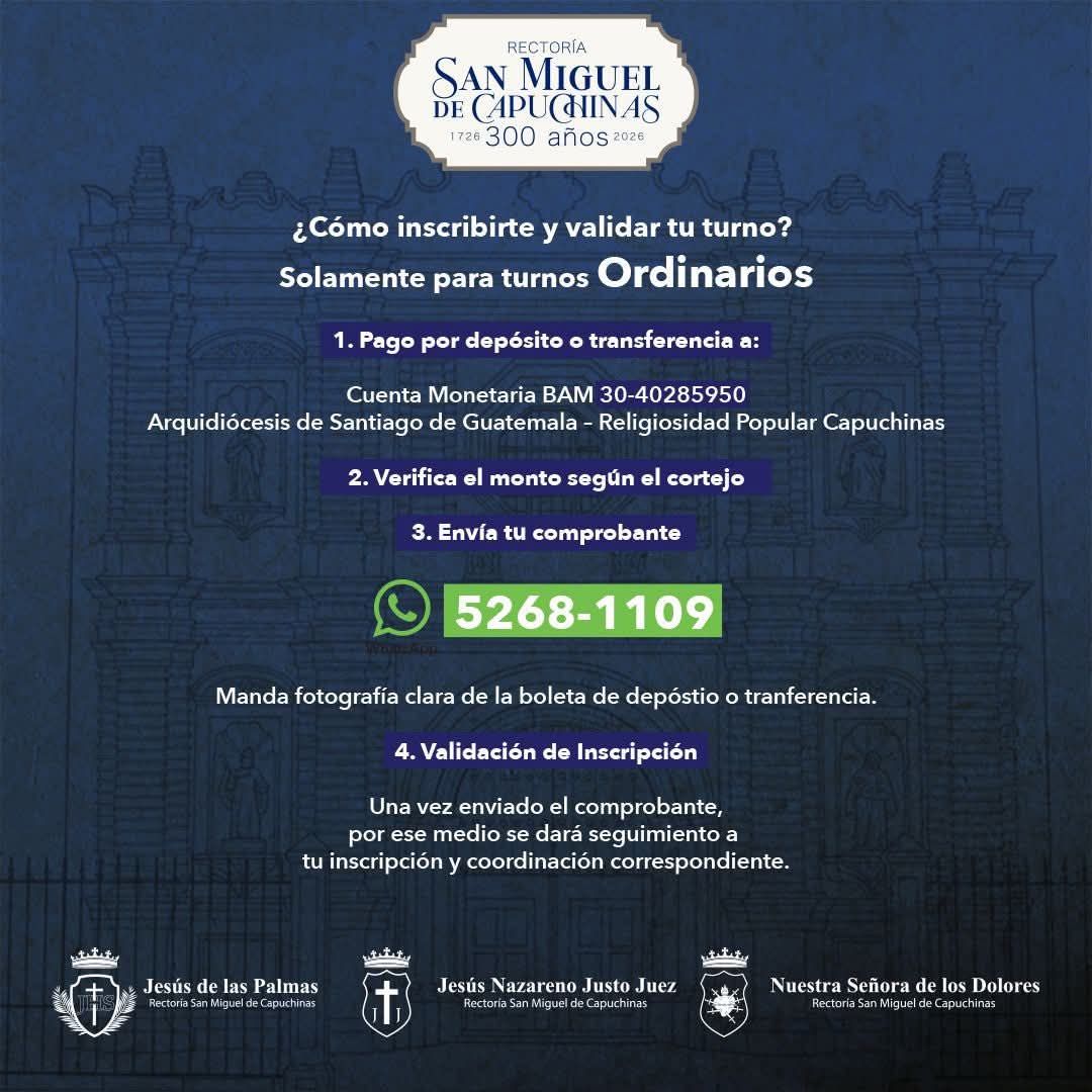 Capirotes_Mad's tweet photo. #Capuchinas | Inscripciones de turnos ordinas para las Procesiones de Cuaresma y Semana Santa del Templo de Capuchinas.

#capirotesYmadrileñas #ProcesionesGT #Cuaresma2026 #SemanaSanta2026 https://t.co/KzJfDZrNhc