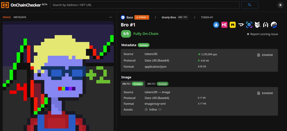 BrosGnarly's tweet photo. Everyone is worried about bros. Bros are on chain forever on base. Shoutout @tokenfox1 for the checker tool so ANY BRO, can go verify that its legit. We don't control markets. We did something new. Its up to the markets to decide if the bros can make it. https://t.co/Bjtp3Vzfb2
