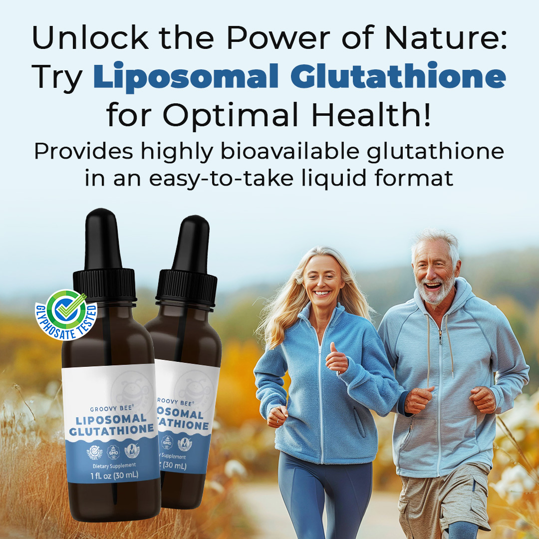 Support your body’s natural systems and overall resilience with Groovy Bee Liposomal Glutathione

🛒Shop now at Brighteon Store