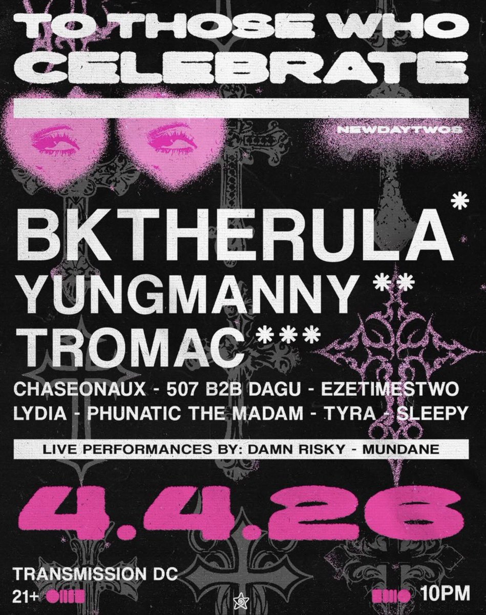 show with <a href="/bktherula/">LVL5</a> in april 😤 

shotgun.live/en/events/bk-t…