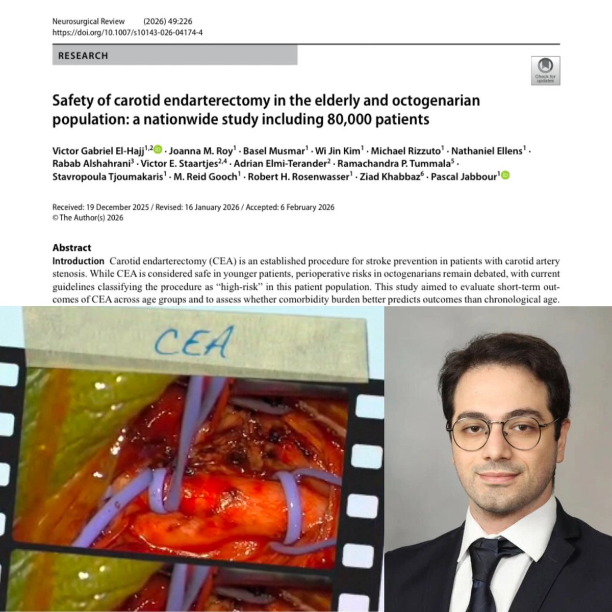 Pascal Jabbour MD, FAANS, FACS, FAHA tweet media