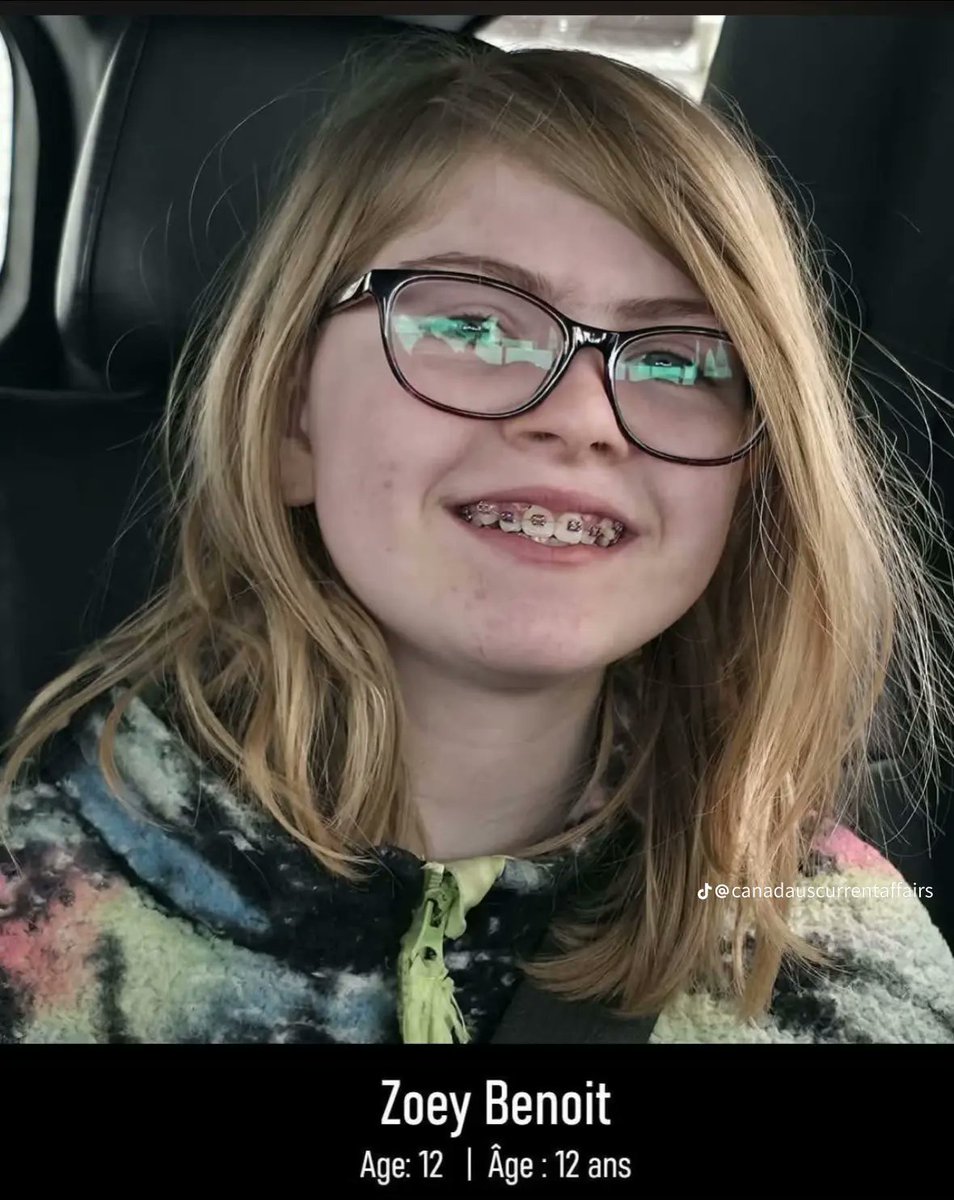 This is Zoey Renee Anne Beloit. She went to school to learn but instead was killed by a delusional person that that the Canadian government has protected. 

Her life mattered. Stand with us and stop this madness!
