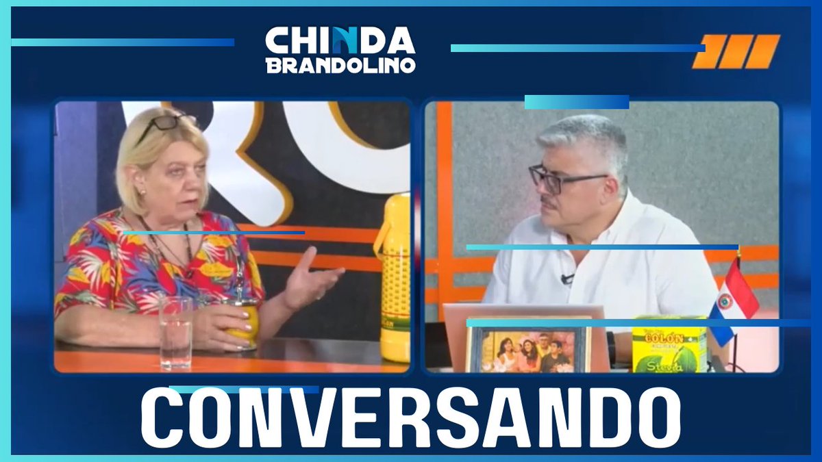 LamujerdelaolaC's tweet photo. El Ing. Miguel Ortigoza Pdte. FEDAPEP (Paraguay) entrevista a la Dra. Chinda Brandolino.  Federación Nacional de Asociaciones de Padres de Estudiantes del Paraguay.
Programa completo: https://t.co/suJuS428NI https://t.co/oaCKh9NdGN