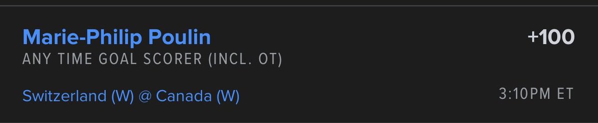SharpReportHQ's tweet image. 🏁 The Sharp Report: POTD — Marie-Philip Poulin Record Chase (1U) 📊🏒

We’re not just chasing records; we’re witnessing the "Mechanical Certainty" of Marie-Philip Poulin cementing her status as the greatest to ever do it. 🤝💸

We are targeting the Narrative Apex. Poulin tested