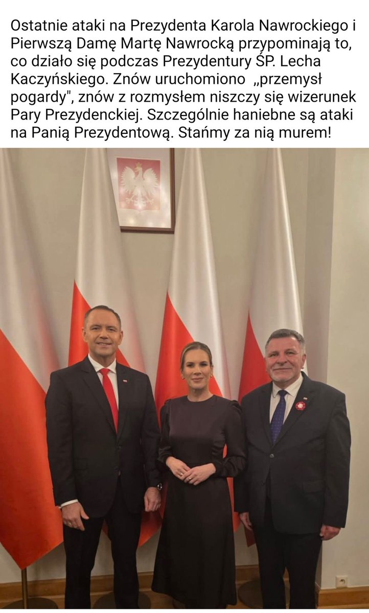 Tusk spuścił swory hejterów ze smyczy, atakują rodzinę Prezydenta Nawrockiego, brońmy pary Prezydenckiej 👊💪♥️🇵🇱