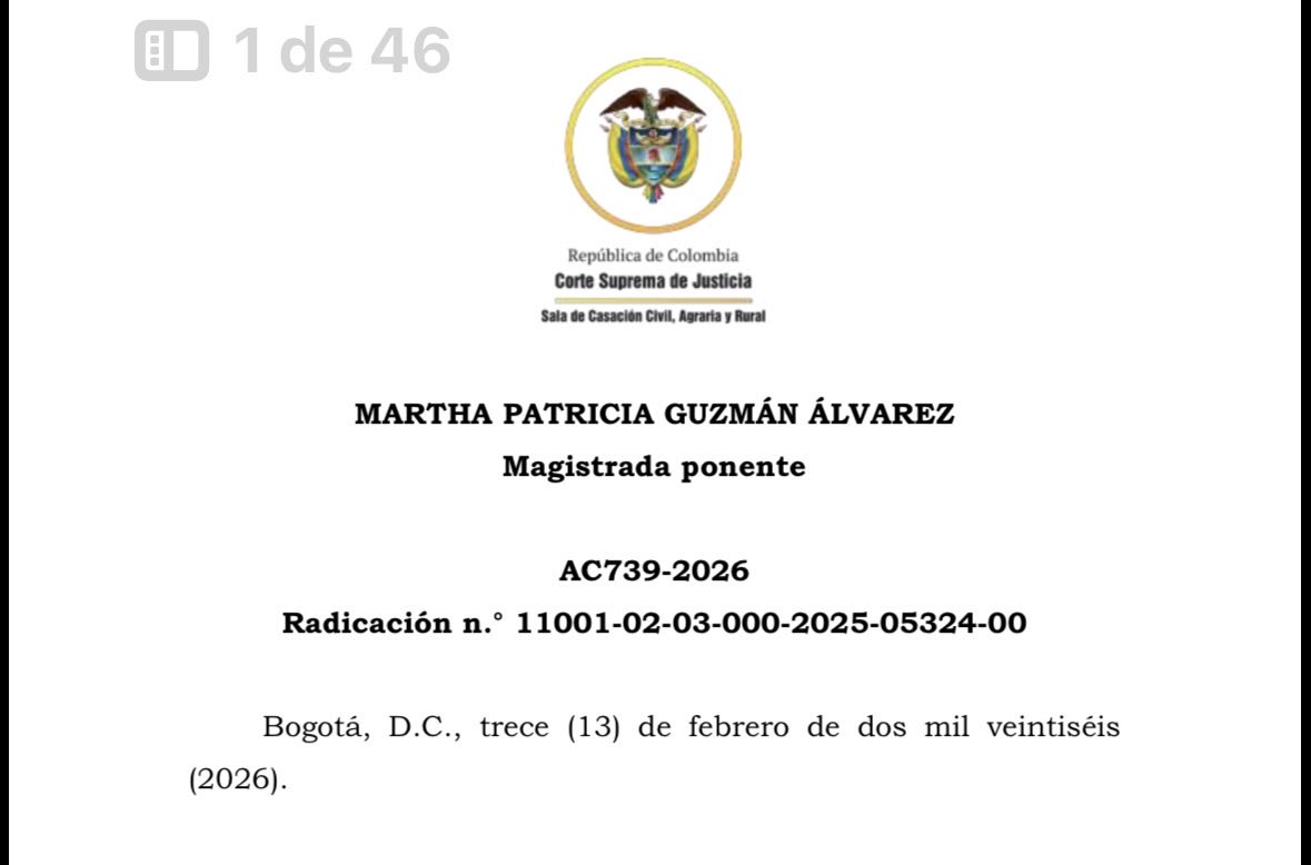 marcoalvarezg's tweet photo. La Corte Suprema de Justicia, Sala Civil (MP Guzmán), sanciona -por temeridad- a un abogado que utilizó IA para formular un recurso en el que se citaron fuentes inexistentes o que fueron distorsionadas.

Duro pronunciamiento con motivación completa. https://t.co/87jIQ1ZrRa