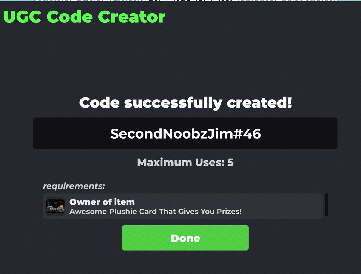 New Code Card Robux And here's a second drop for the card + second code for new owners. 100 ...