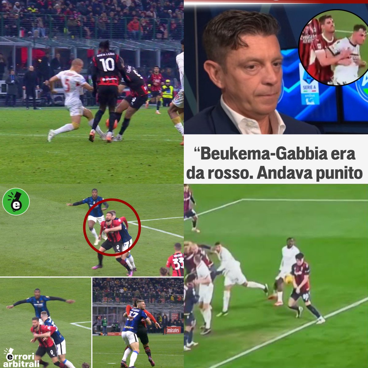 ميلان VS كومو 
الحكم ماوريتزيو مارياني 
من كم جولة فاتت حرمنا من ركلة ضد جنوى 
في نهائي الكأس ضد بولونيا تغاضى عن طرد بيوكيما
وقبلها في ذهاب الدوري إحتسب هدفين غير صحيحات لصالح نفس المنافس بولونيا
هذا بإختصار Marotta league واللي يقول عكس هالكلام هو الطرف المُستفيد من 2021  .