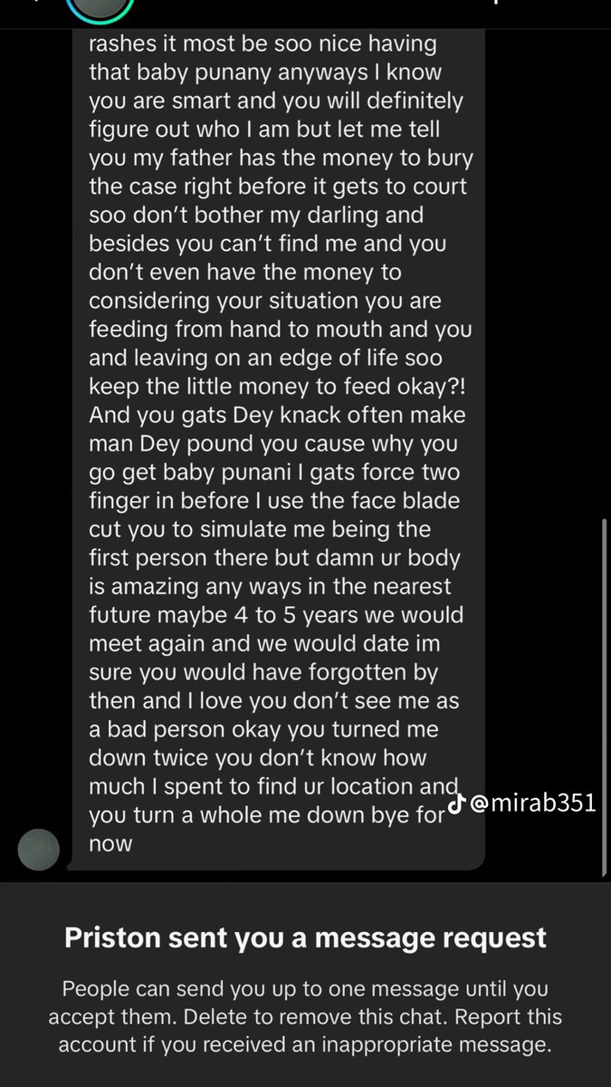 Imagine the message he sent to her????
Can you imagine????