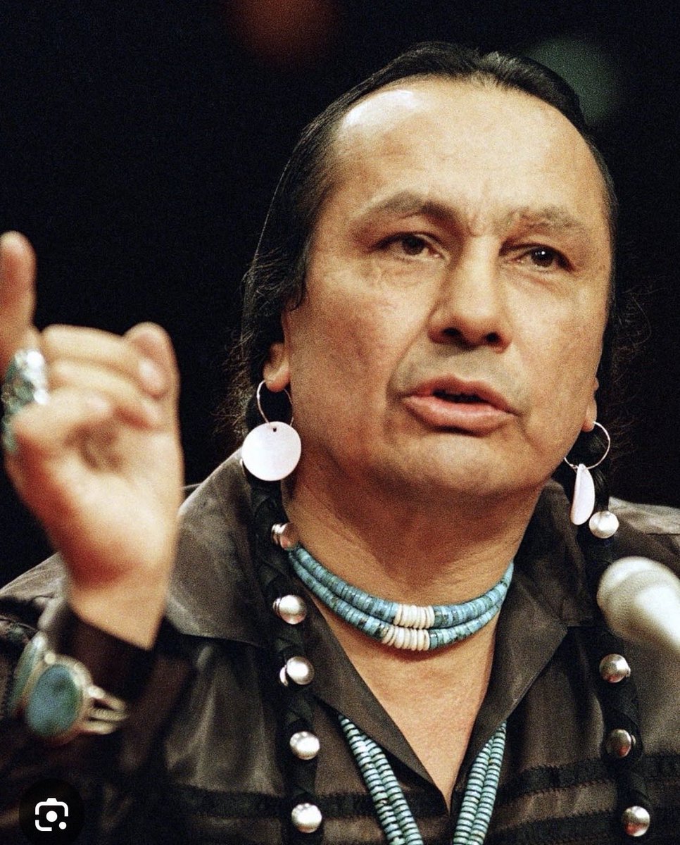 RealCarrieLeigh's tweet image. CARRIE LEIGH FINE ART
@RealCarrieLeigh

CIVIL RIGHT’S ICON 
RUSSELL MEANS

Can’t let President’s Day go by without discussing our work with Russell and Pearl Means.

Close working friends who who fought against D C and its policies against Native America.

#Russell Means #Native