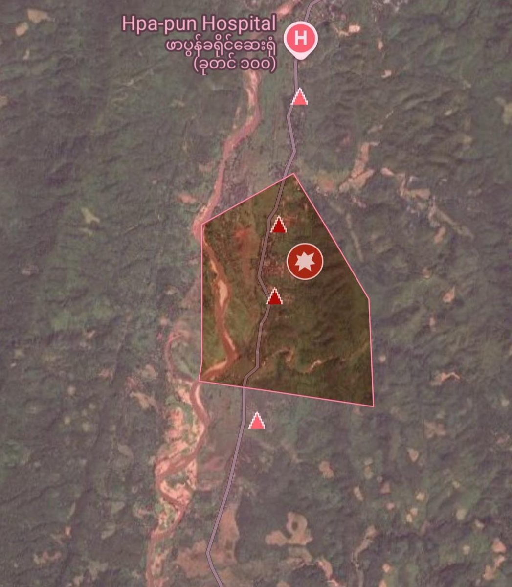 Myanmar Map tweet media