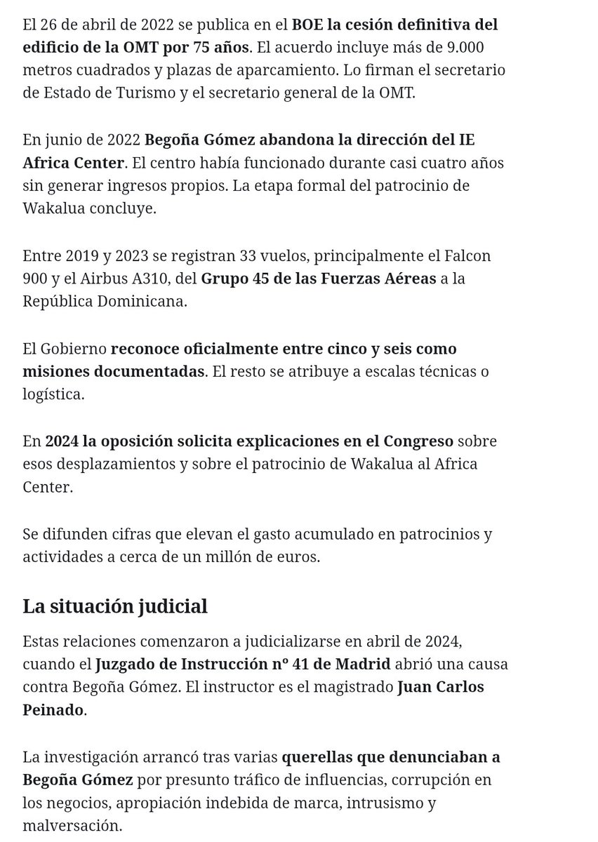 ⬆️

No os perdáis la impactante cronología preparada por  Jorge Calabrés y David Vicente. Para quitarse el sombrero.
